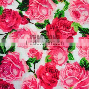 Floral Fabric in Custom Design Print Fabric for Bag InT90/C10 photo-4