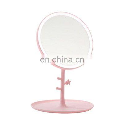 New Style Table Desktop Led Light Makeup Cosmetic Mirror photo-5