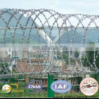 Hot Dipped Galvanized Razor Barbed Wire Mesh Low Price photo-2