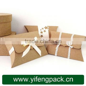 China Factory recycled brown kraft paper gift box