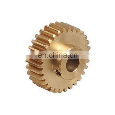 Oem Custom Small Bronze Brass Pinion Gears