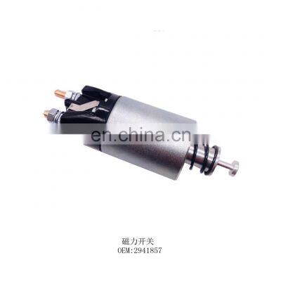 2941857 294-1857 Excavator solenoid valve diesel engine CAT starting motor Magnetic switch