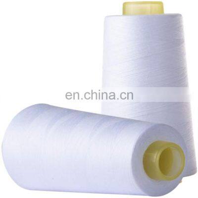 Factory Supply No MOQ 40/2 5000yds Dyed Spun 100% Polyester Sewing Thread with Different Color