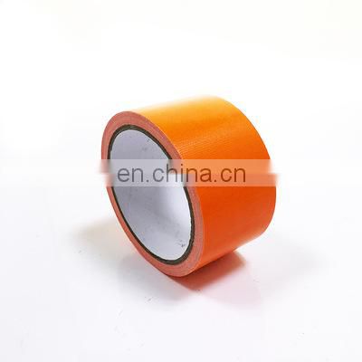 Heavy duty strong rubber adhesive carpet reinforced cheap waterproof customize cloth duct tape jumbo roll