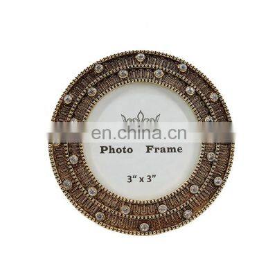 wholesale small decorate metal wall photo picture frames from China