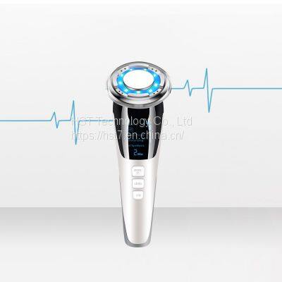 Hot Selling Beauty Instruments Facial Cleansing Hot and Cold Pulse Massager photo-5
