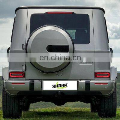 Universal For Mercedes G CLASS W464 W463A Upgrade To G63 Black Series Body Kit Front Bumper Grille Rear Diffuser Body Kit photo-4