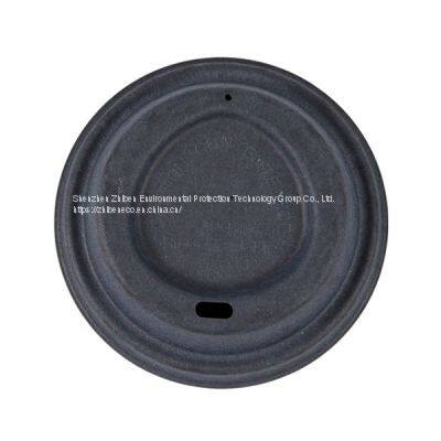 Bagasse Sugarcane Disposable Compostable Biodegradable Elegant Paper Pulp Coffee Cup Sip Lid Cost