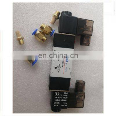 4V220 Series 2 position 5 way Solenoid Valve 4V220-08 for yutong bus