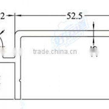 05422 Aluminum Alloy Truck Floor / Aluminum T Track Flooring for Truck Body Flooring photo-2
