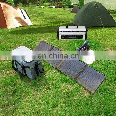 100W Portable Solar Panel Folding Solar Battery USB Charger Power Supply for Outdoor Travel Camping Phone Bulb photo-5