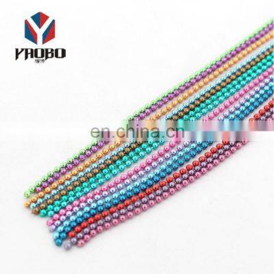Fashion High Quality Metal Promotional Colorfully Ball Chain photo-3