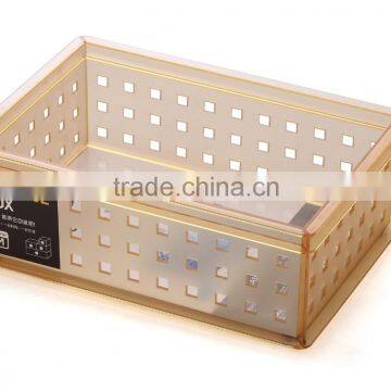 Multi-functional Table Plastic Stationery Storage Basket Storage Box