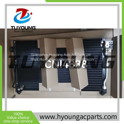 TUYOUNG China manufacture low noise auto AC condenser for 1994-2000 Mitsubishi Montero 3.0 3.5L MB918439 CN 4838PFXC