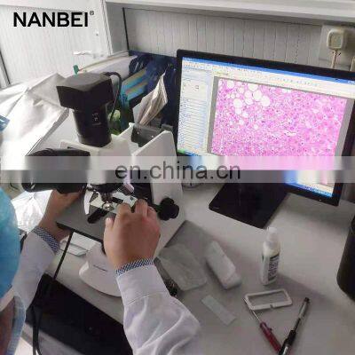 School Laboratory Equipment Digital Binocular Biological Microscope Price photo-2