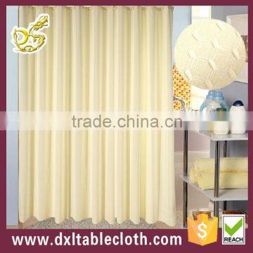 clear plastic printed curtains for home decor