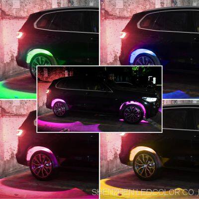 Dreamcolor RGBIC Car Interior Smart APP Music Wireless Remote Control Rock LED Light Atmosphere Car Lights photo-2