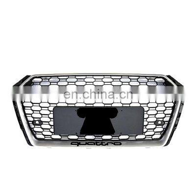 For audi a4 change RS4  gloss black front car grille