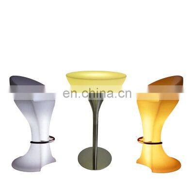 LED Light Bars Bright LEDS16 Color Changing Glowing LED Cocktail Table  LED Table and Chair for Event