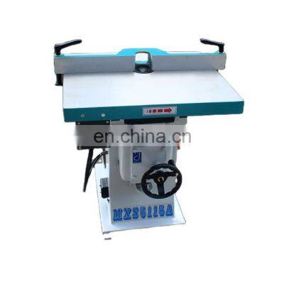 MX5115 Practical Small Wood Milling Machine Wood Sliding Table Spindle Moulder