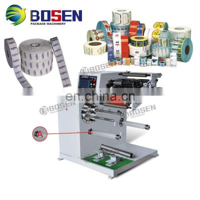 Top selling with factory price for label slitter rewinder machine