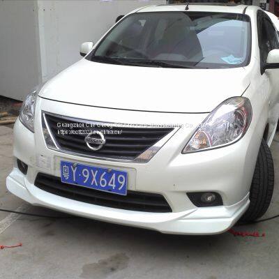 The Utility Model is Suitable for the Integral Modification of the Dongfeng Nissan Sunbeam Small Encircling Front Lip and Back Lip Side Skirt photo-3