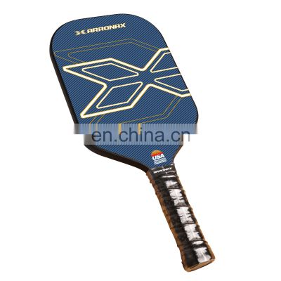 Arronax custom pickleball paddles usapa 16 mm professional Titanium carbon friction surface  pickleball paddles