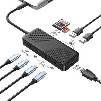 10 в 1 док-станция с полными функциями TYPE-C USB3.2 Gen2