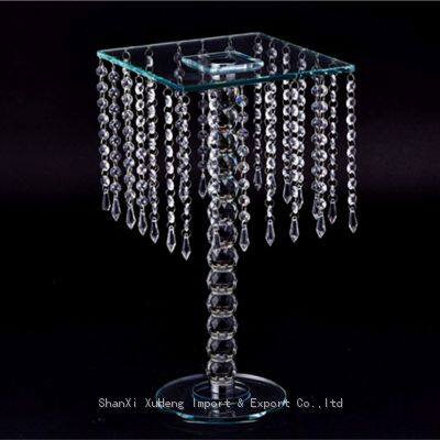 Wedding Decoration Crystal Flower Stand Centerpiece Around With Chains photo-4