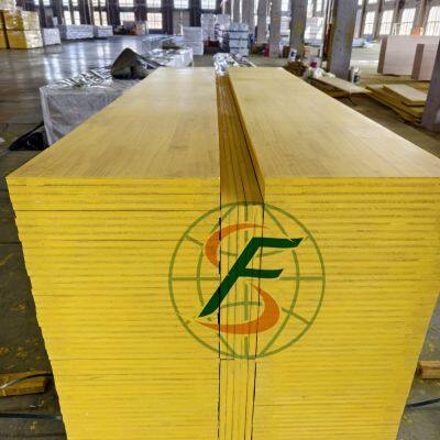 High Quality 3 Ply Layers Yellow Shuttering Panel/Triply Panel photo-5