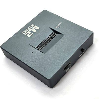 M.2 NVME SSD&HDD Dual-bay Disk Hard Drive Support SSD M Key Offline Clone M.2 Sata SSD Docking Station photo-2