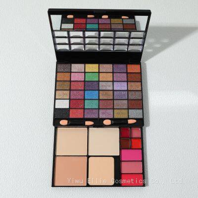 Wholesale 59 color Large Makeup Sets Cosmetics Kits All in One Plastic box Sets Conjunto De Maquillaje