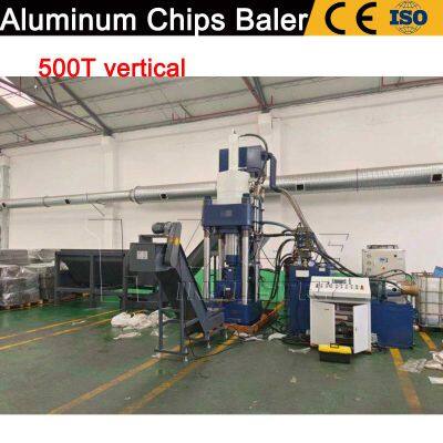 Aluminium Briquetting Machine Scrap Metal Chip Compactor Briquetting Press