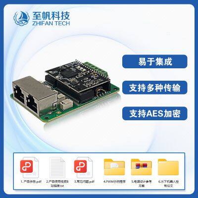 Power Line Carrier Switch, POE (Power Over Ethernet), RJ45 Standard Ethernet Port for Power Supply, 100Mbps Communication Module for Underwater Robots photo-3