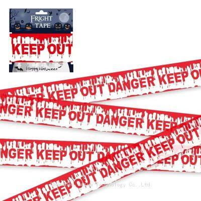 Outdoor Multi-Color Hazard Warning Tape for Construction & Crowd Control Events