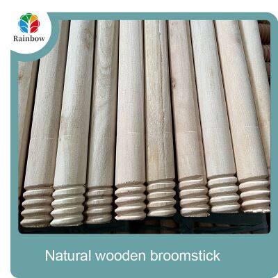 Household Cleaning Tools Brush 2.5x120cm Natural Wooden Brush Handle Shovel
