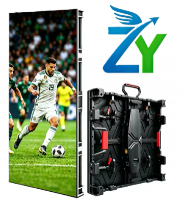 Tela de exibição LED para aluguel indoor de 500 * 500mm, P2.6, com proporção 16:9, nível de proteção IP65, suporta animação e SDK