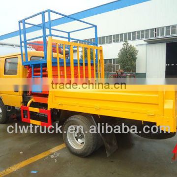 Dongfeng FRK platform lift trucks,4x2 hydraulic jack lift truck