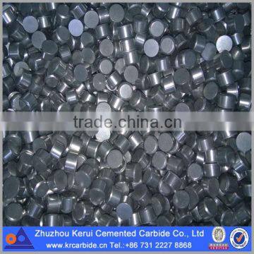 Cemented Carbide of flat top button tips for mining drilling stone cutting