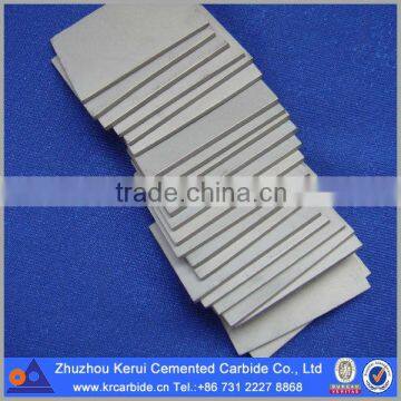 1.5mm thick hard metal plate with good performance and low cost from Zhuzhou Kerui cemented carbide plant