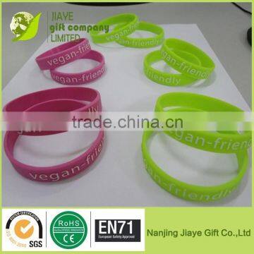 Embossed Silicone Bracelet with Printing