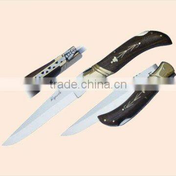 custom stainless steel lagouile knife A29