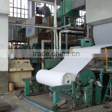 popular type 1TPD 787mm napkin paper machine price small scale paper machine