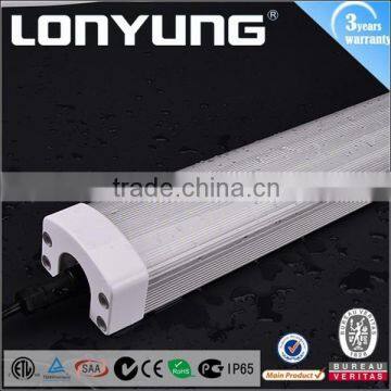 Hot selling 80w dustproof led tri-proof tube light UL IP65 for garage lighting