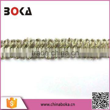 BOKA Golden Metallic Braided Lace