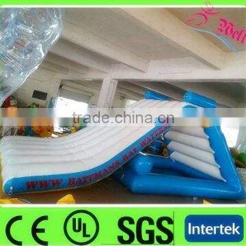 big discount mini inflatable water slide/ floating inflatable water slides for sale