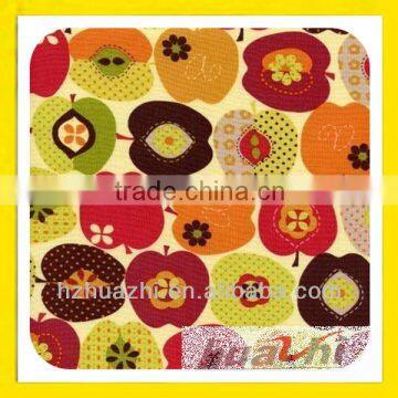 apple print ITY fabric for children