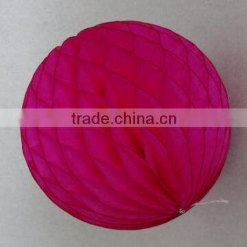 Tissue Paper Honeycomb Ball Chinese Round Balls for Wedding Birthday Party Decorations photo-6