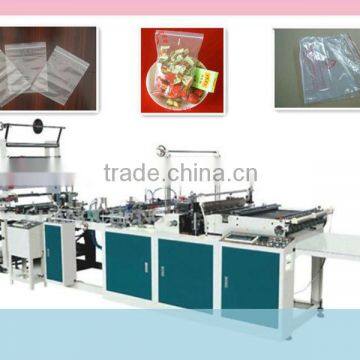 XK-ZF multipurpose plastic ziplock bag machinery