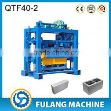 QTF 40-2 manual fly ash brick making machine for industrial machinery price in india FULANG BRAND